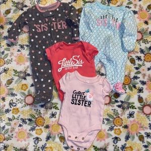 4 piece “little sister” NB bundle